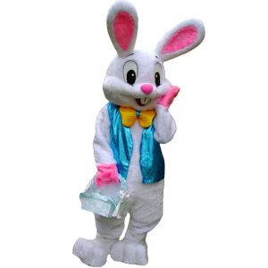 Easter Rabbit Bunny Rabbit Mascot Costume Adult Size Fancy Dress