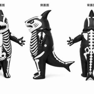 inflatable shark costume