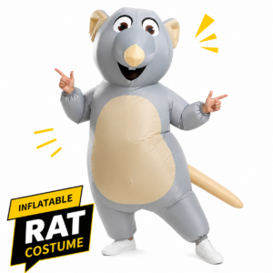 Inflatable Gray Bear Costume